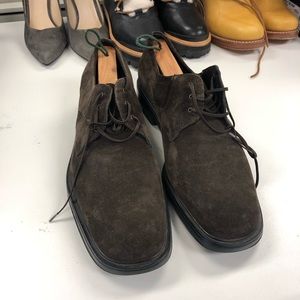 Salvatore Ferragamo suede shoes